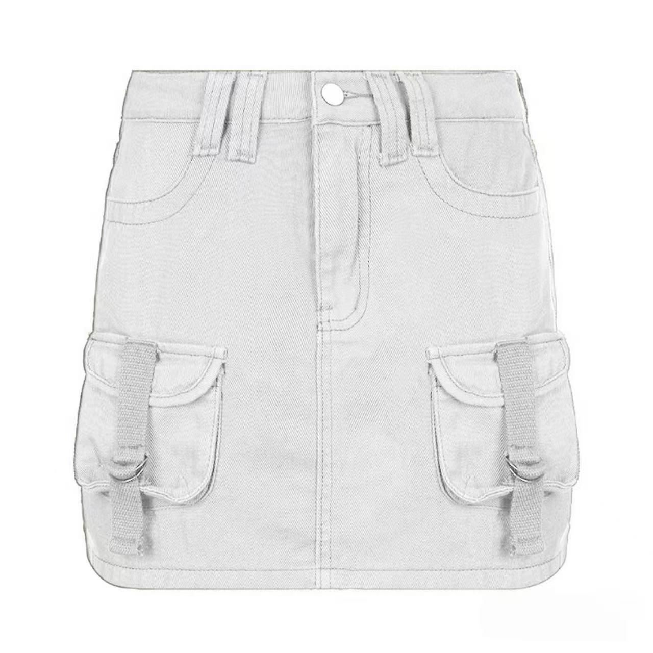European & American Style Low-Waist Slim Hip Skirt - Autumn Solid Color Small білий
European & American Style Low-Waist Slim Hip Skirt - Autumn Solid Color Small білий