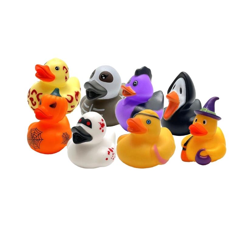 Набір Хелловінських іграшок-качок, 8/12/24 штуки, для смішних подарункових пакетів, Хелловінські темні гумові качки для рукоділля
Набір Хелловінських іграшок-качок, 8/12/24 штуки, для смішних подарункових пакетів, Хелловінські темні гумові качки для рукоділля