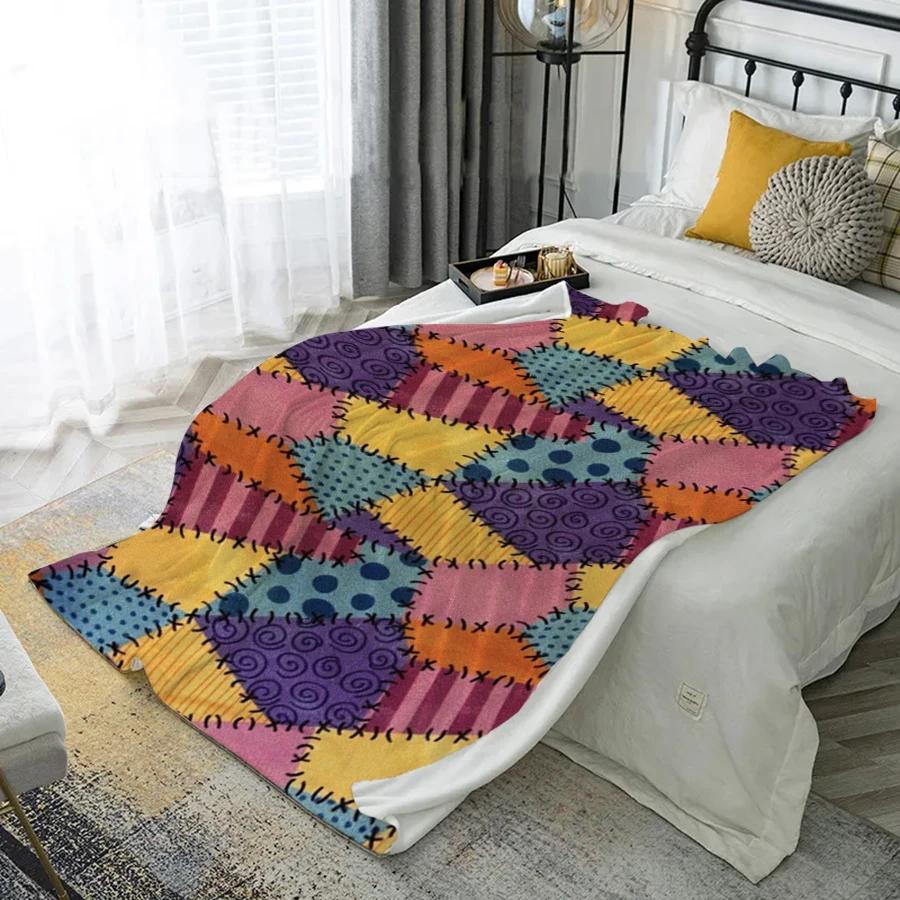 Colorful Patchwork Design Microfiber Flannel Cover Blanket Bedroom Living Room Sofa Soft And Comfortable Home Decoration 75x90cm
Colorful Patchwork Design Microfiber Flannel Cover Blanket Bedroom Living Room Sofa Soft And Comfortable Home Decoration 75x90cm