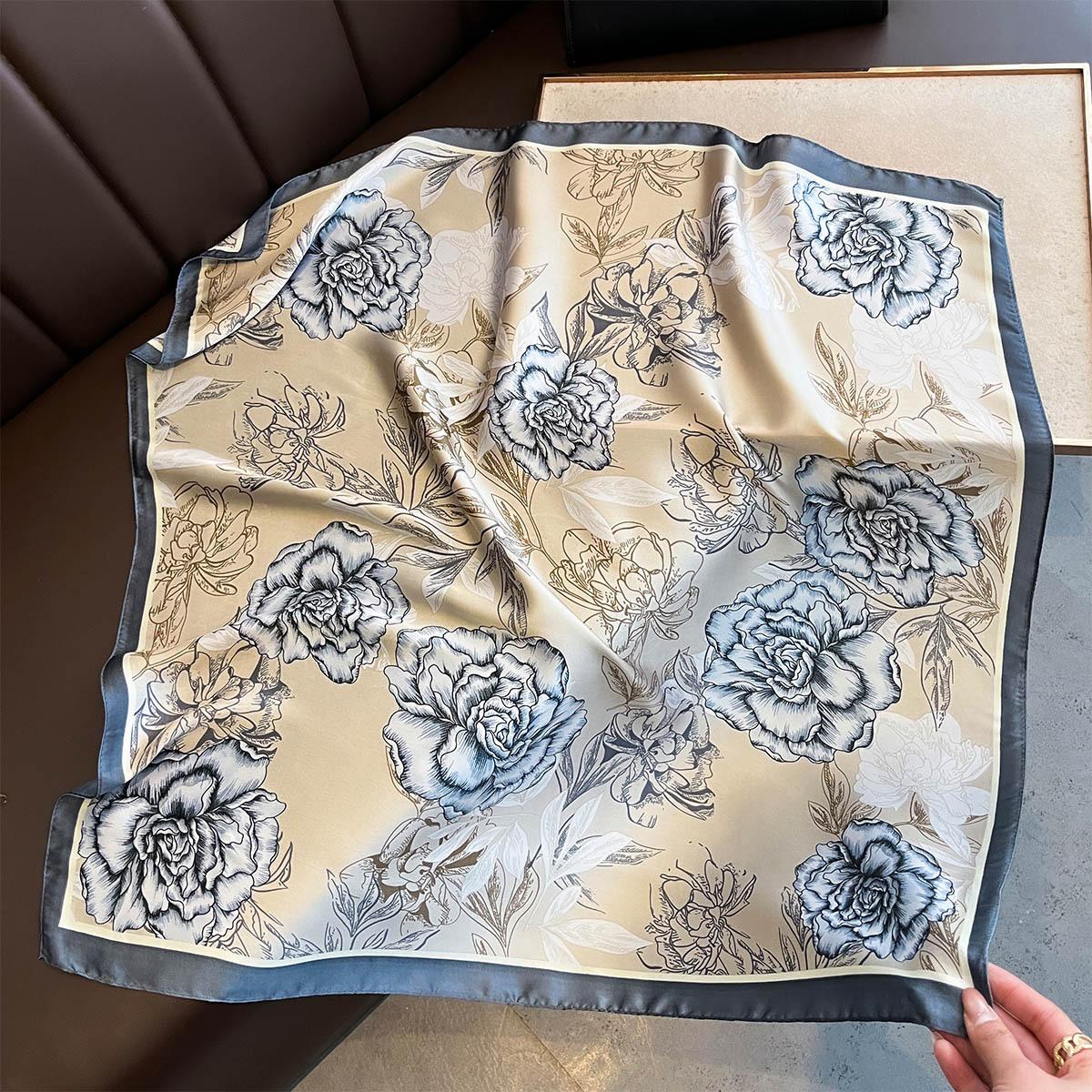 Scarf Square For Women Satin Bandanna Print Bag Scarves Head Band Fashion Lady Hair Shawl Wrap Female Neckerchief Hijab
Scarf Square For Women Satin Bandanna Print Bag Scarves Head Band Fashion Lady Hair Shawl Wrap Female Neckerchief Hijab