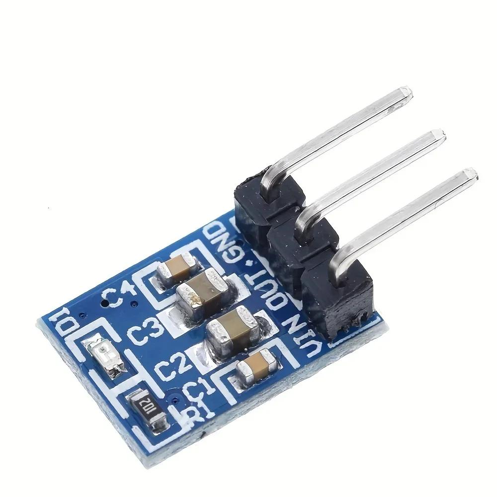5pcs AMS1117 DC4.5V-7V To 3.3V Mini DC-DC Step Down Power Supply Module 3 Pins 800mA хакі
5pcs AMS1117 DC4.5V-7V To 3.3V Mini DC-DC Step Down Power Supply Module 3 Pins 800mA хакі