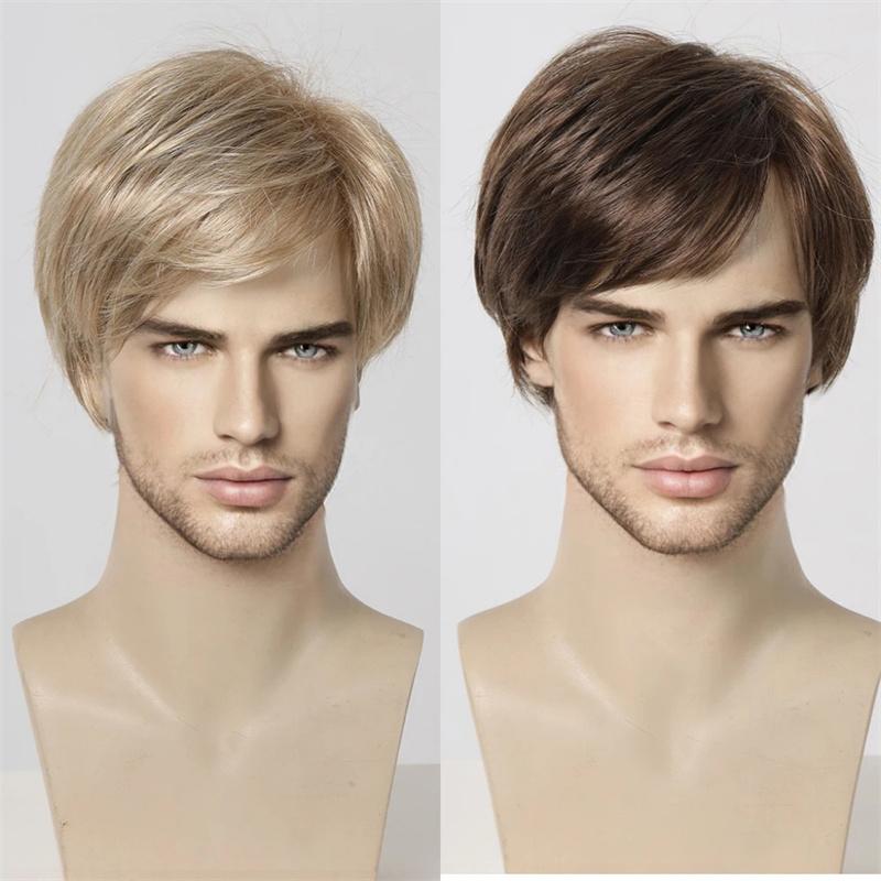 Synthetic Wigs Man Short Wigs for Men Natural Hairstyle Wig Bangs Father Wig Gifts for Grandpa
Synthetic Wigs Man Short Wigs for Men Natural Hairstyle Wig Bangs Father Wig Gifts for Grandpa