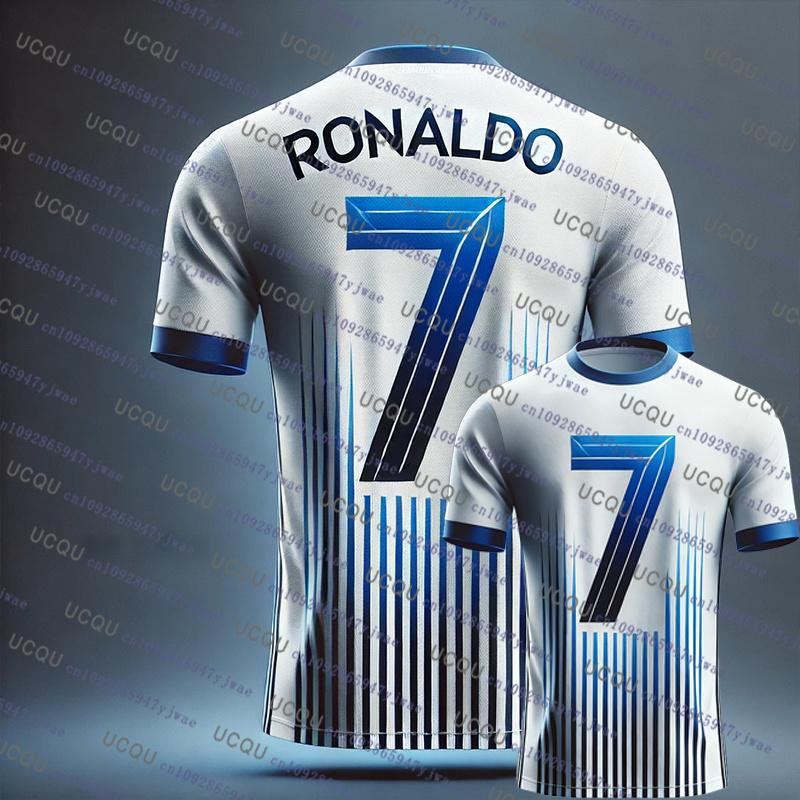 New Arrival Special Edition Ronaldos 7 Football Jersey Oversize Sports Short Sleeve Training Uniform Soccer Jersey XXXL білий
New Arrival Special Edition Ronaldos 7 Football Jersey Oversize Sports Short Sleeve Training Uniform Soccer Jersey XXXL білий