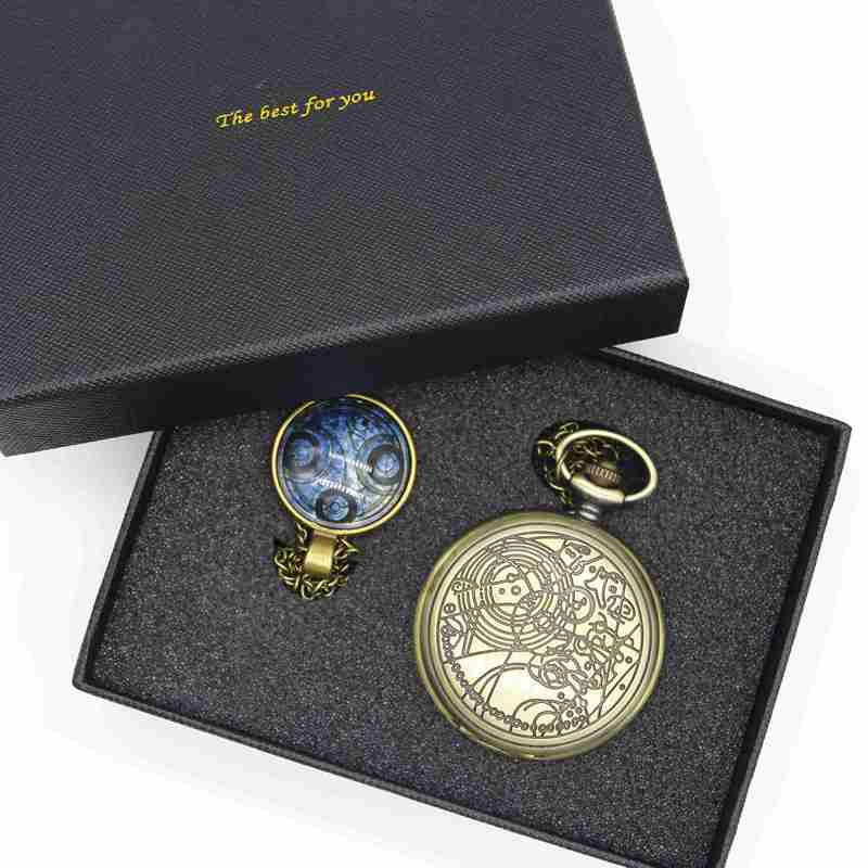Retro Bronze Steampunk Series Pocket Watch Sets Men Women Watch Necklace Pendant Gift S
Retro Bronze Steampunk Series Pocket Watch Sets Men Women Watch Necklace Pendant Gift S