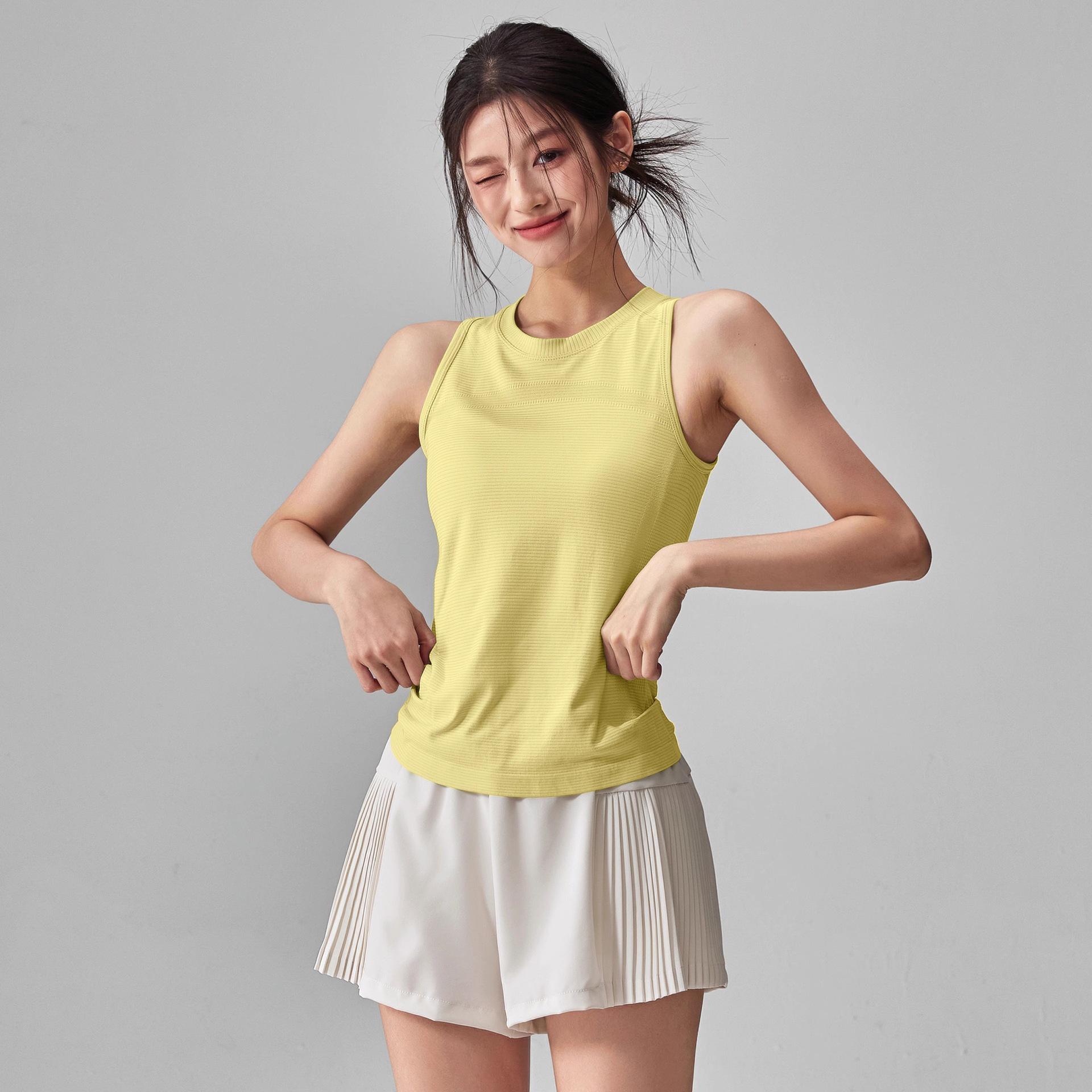 Women s Quick-Dry Yoga Tank: Slimming, Elastic, Sleeveless Sports Top for Summer Fitness and Running XL (for 125-140 jin)
Women s Quick-Dry Yoga Tank: Slimming, Elastic, Sleeveless Sports Top for Summer Fitness and Running XL (for 125-140 jin)