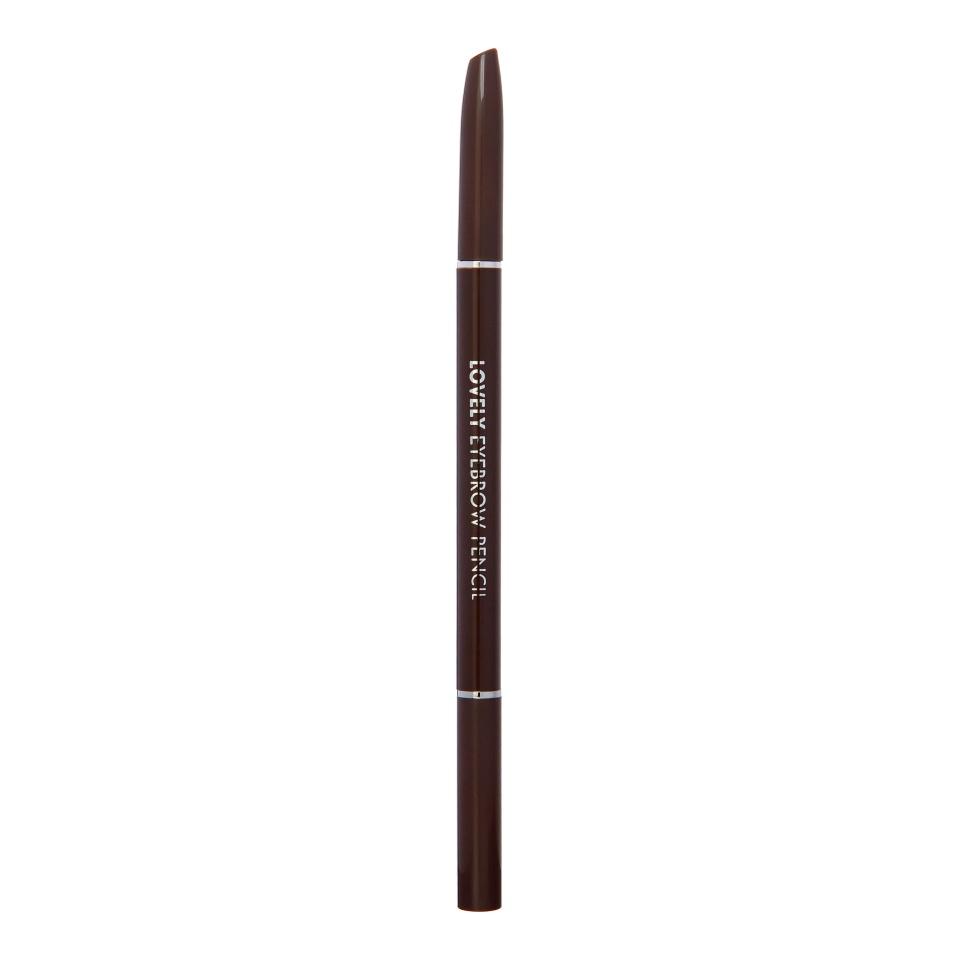 TONYMOLY LOVELY EYEBROW PENCIL 5-5 BLACK BROWN Карандаш для бровей 0.1г
TONYMOLY LOVELY EYEBROW PENCIL 5-5 BLACK BROWN Карандаш для бровей 0.1г
