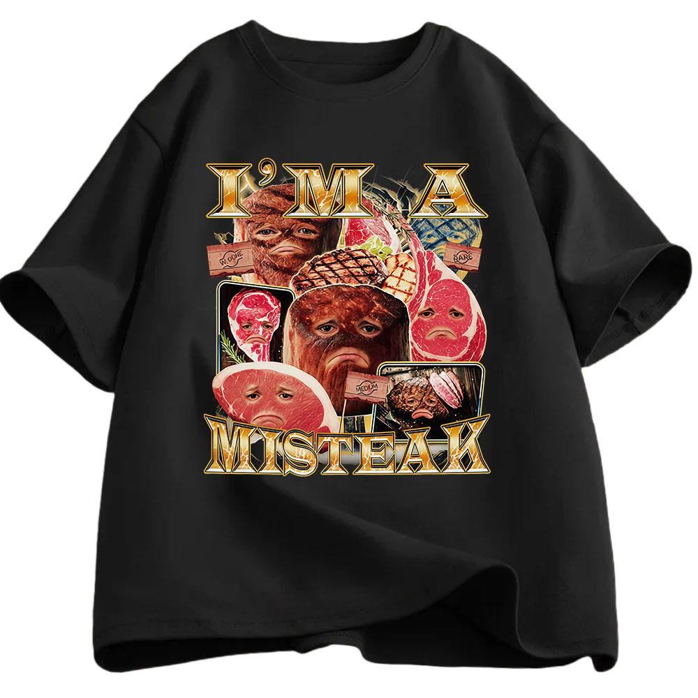 Im A Mistrak Fun Meme Tshirt Summer Mens Womens Casual Cotton Fashion Harajuku Super Large Tshirt Street Wear Y2K M
Im A Mistrak Fun Meme Tshirt Summer Mens Womens Casual Cotton Fashion Harajuku Super Large Tshirt Street Wear Y2K M