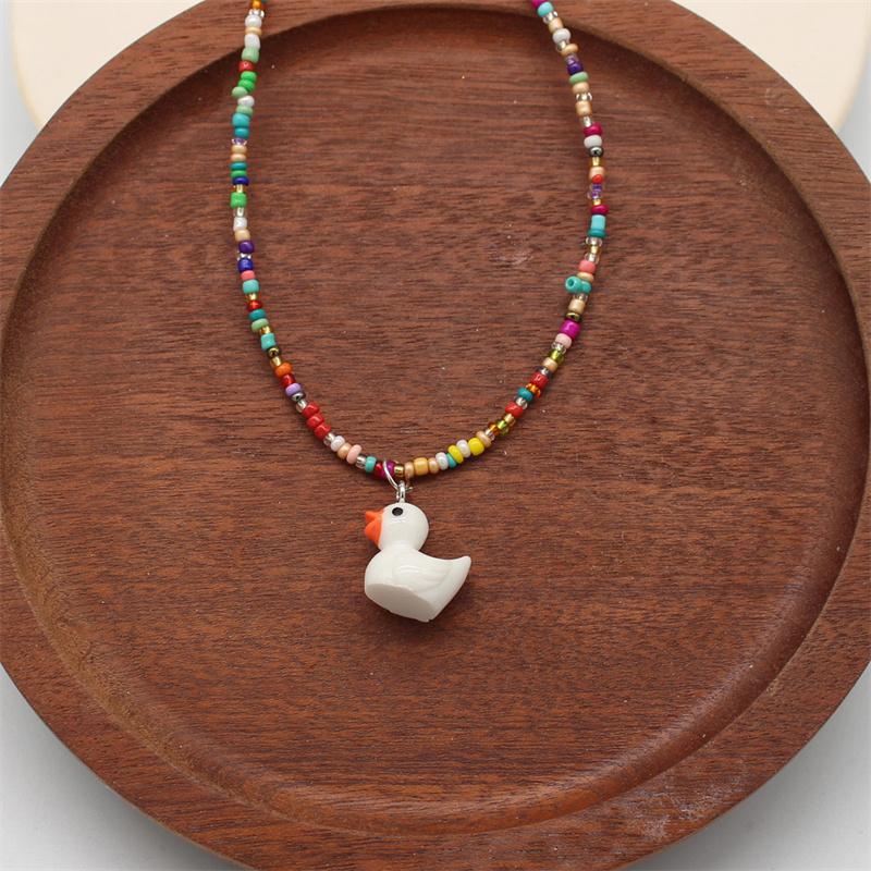 Fashion Cute Small Cartoon Little Yellow Duck Charms Pendant Necklace Short Chain Collar Handmade Choker Accessories Jewelry
Fashion Cute Small Cartoon Little Yellow Duck Charms Pendant Necklace Short Chain Collar Handmade Choker Accessories Jewelry