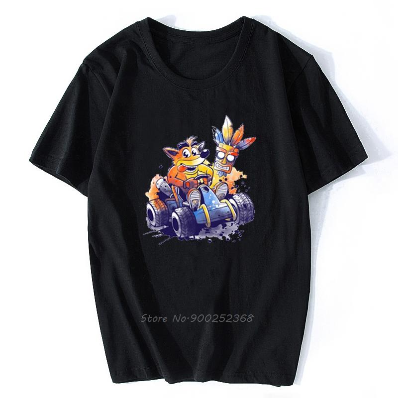 Crash Bandicoot T Shirt Team Racing Childhood Hero Vintage Digital Print EU Size Camisetas Video Games Cotton T Shirt Men Tees 4XL
Crash Bandicoot T Shirt Team Racing Childhood Hero Vintage Digital Print EU Size Camisetas Video Games Cotton T Shirt Men Tees 4XL
