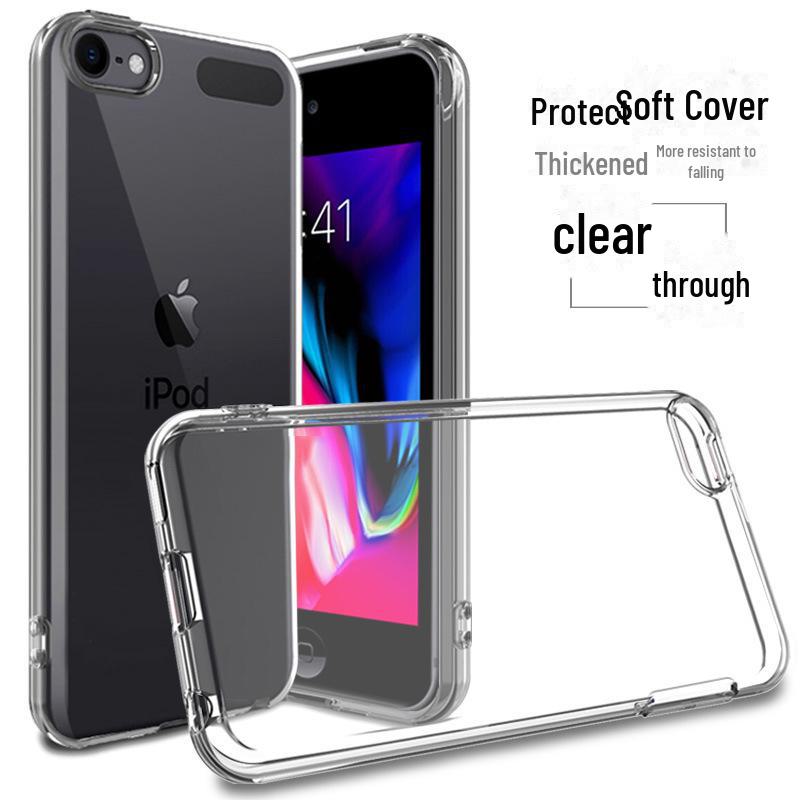 Transparent TPU Soft Case for iPod Touch 6/7 - Protective Mobile Cover iPod Touch 6
Transparent TPU Soft Case for iPod Touch 6/7 - Protective Mobile Cover iPod Touch 6
