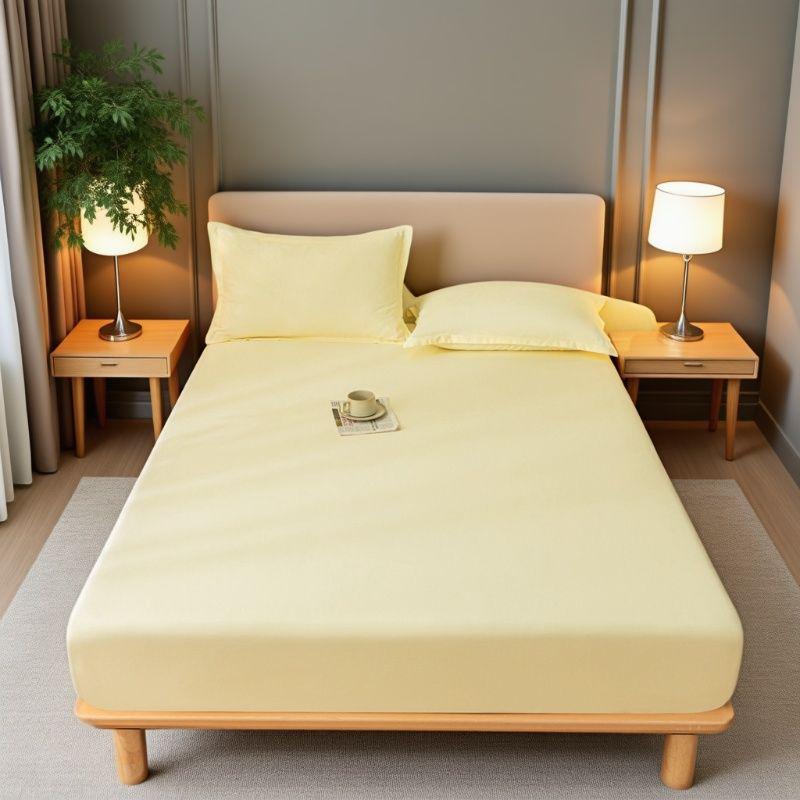 Приємне до шкіри однотонне простирадло на резинці з покривалом та наволочкою 90x200-30 cm
Приємне до шкіри однотонне простирадло на резинці з покривалом та наволочкою 90x200-30 cm