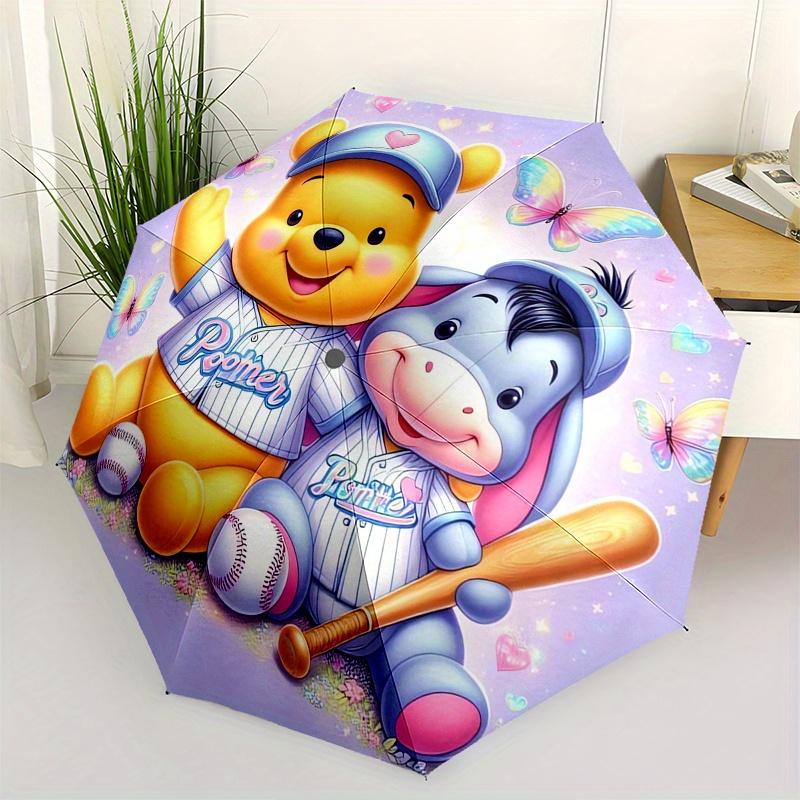 Poober,Eeyore Automatic folding umbrella, 8 ribs portable foldable design, best choice for business and going out, birthday, Halloween, Chri
Poober,Eeyore Automatic folding umbrella, 8 ribs portable foldable design, best choice for business and going out, birthday, Halloween, Chri