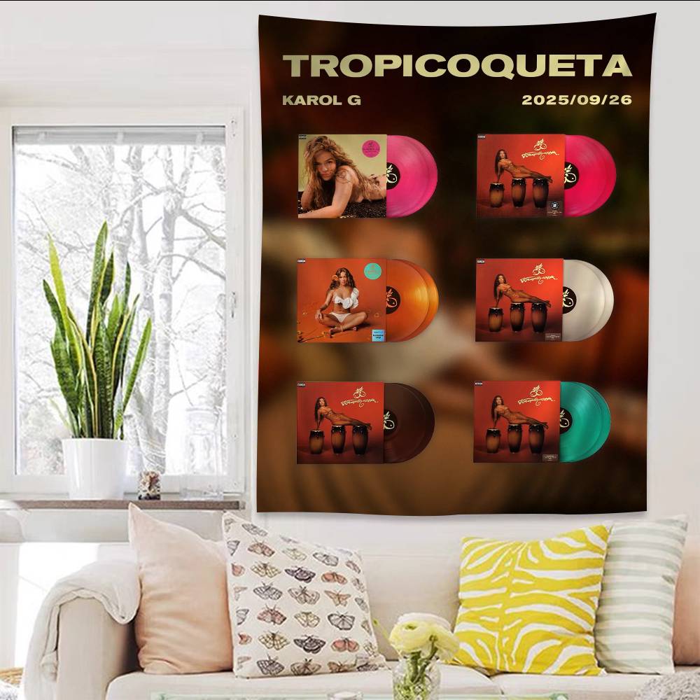 Kkarol G Tropicoqueta Tapestry Art Printing Cheap Hippie Wall Hanging Bohemian Wall Tapestries Mandala Art Home Decor 74x94cm(29x37in)
Kkarol G Tropicoqueta Tapestry Art Printing Cheap Hippie Wall Hanging Bohemian Wall Tapestries Mandala Art Home Decor 74x94cm(29x37in)