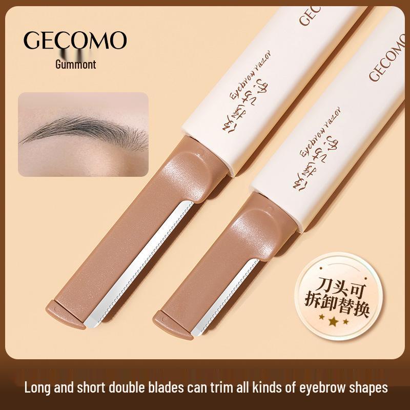 GECOMO Eyebrow Trimmer: Comfortable, Detachable, Replaceable Double Blade, Portable, Easy on Skin, No Black Dots, Beginner-Friendly.
GECOMO Eyebrow Trimmer: Comfortable, Detachable, Replaceable Double Blade, Portable, Easy on Skin, No Black Dots, Beginner-Friendly.
