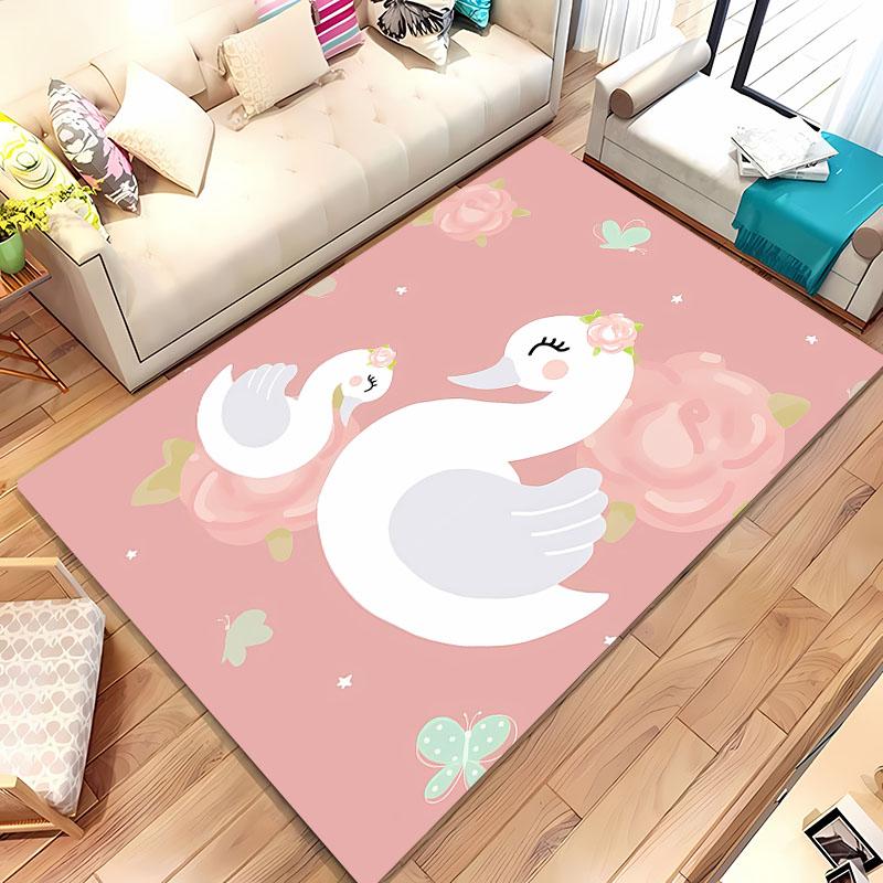 3D Printing Elegant and Lovely Swan Carpet,Rug for Living Room Bedroom Sofa Kitchen Doormat Decor, Non-slip Floor Mat Warm Gift 40x60cm (16x24in)
3D Printing Elegant and Lovely Swan Carpet,Rug for Living Room Bedroom Sofa Kitchen Doormat Decor, Non-slip Floor Mat Warm Gift 40x60cm (16x24in)