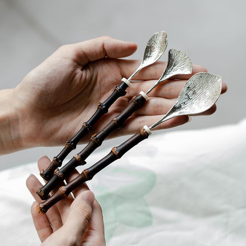 Handmade Bamboo Handle Tea Spoon Tea Pot Japanese Retro Single Teaspoon Take Tea Tea Set Accessories A
Handmade Bamboo Handle Tea Spoon Tea Pot Japanese Retro Single Teaspoon Take Tea Tea Set Accessories A