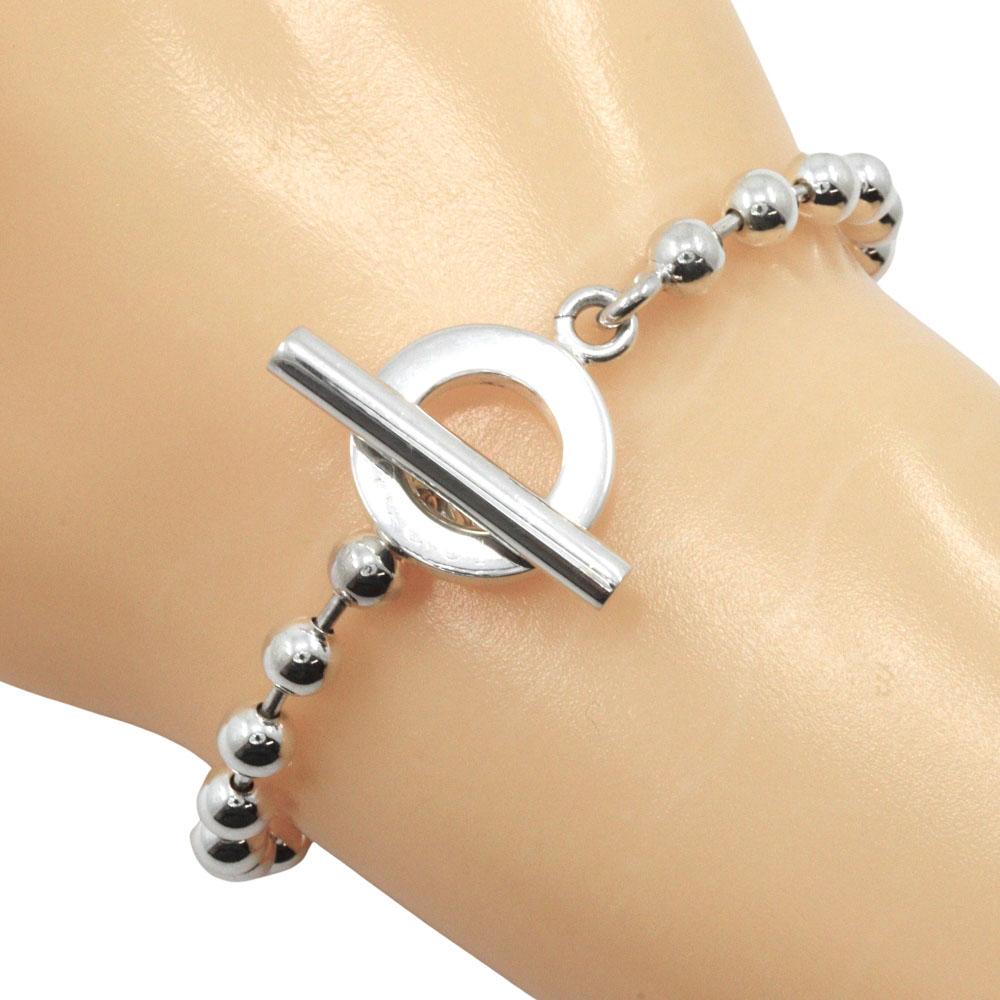 GUCCI toggle Bracelet Ball chain Silver925 15.6g unisex Used
GUCCI toggle Bracelet Ball chain Silver925 15.6g unisex Used