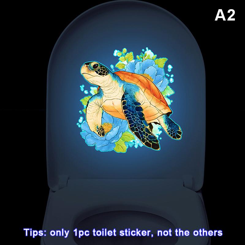 Glow-in-the-Dark Sea Turtle Toilet Sticker Self-Adhesive Removable Wall Sticker Car Sticker Bedroom Bathroom Wall Home Decor A2
Glow-in-the-Dark Sea Turtle Toilet Sticker Self-Adhesive Removable Wall Sticker Car Sticker Bedroom Bathroom Wall Home Decor A2