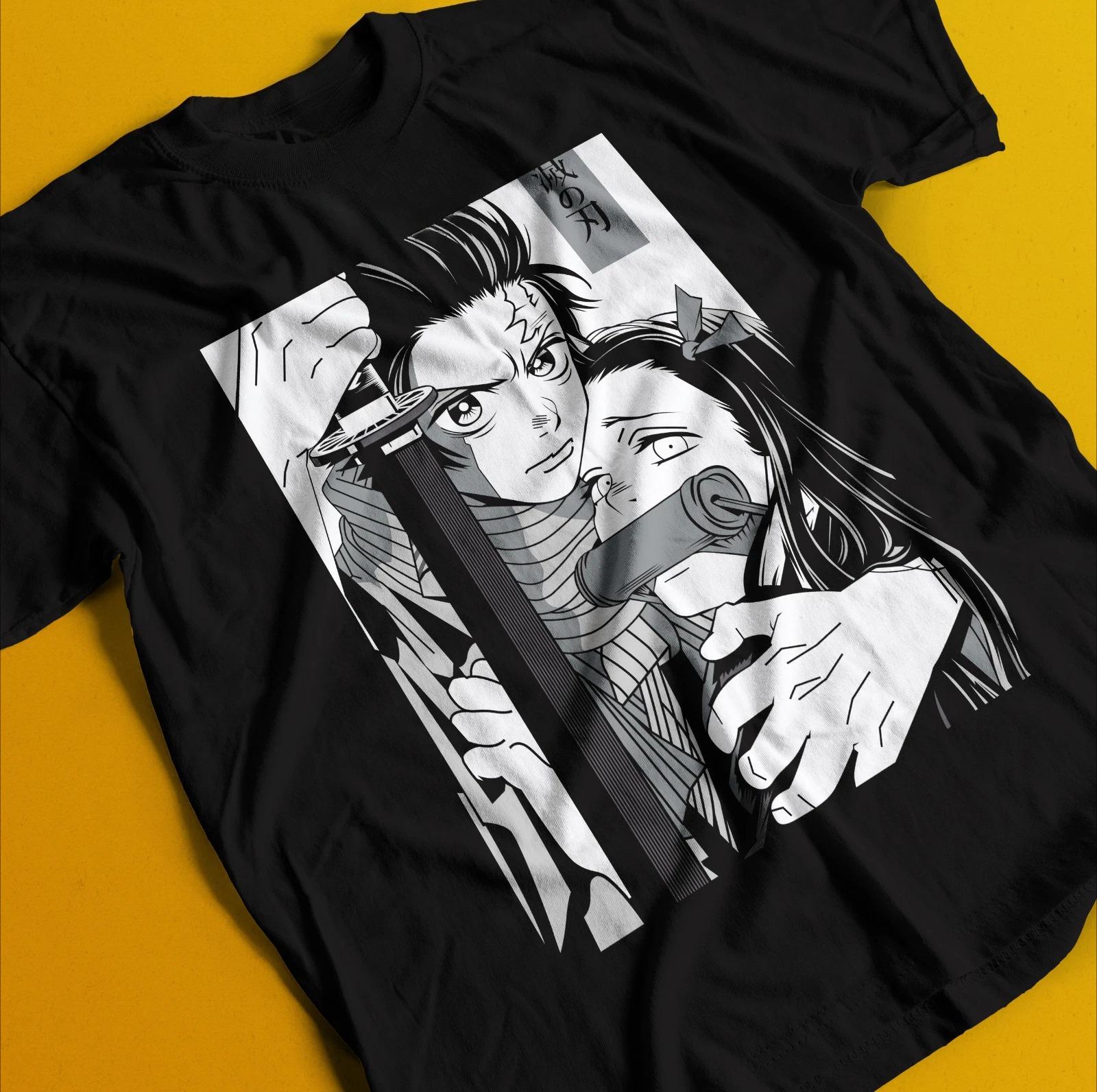 Demon Slayer Shirt Tanjiro Tshirt Zenitsu TShirt Muzan Doma Tee Inosuke Nezuko Summer Unisexs and Womens Breathable Tshirt Top S
Demon Slayer Shirt Tanjiro Tshirt Zenitsu TShirt Muzan Doma Tee Inosuke Nezuko Summer Unisexs and Womens Breathable Tshirt Top S