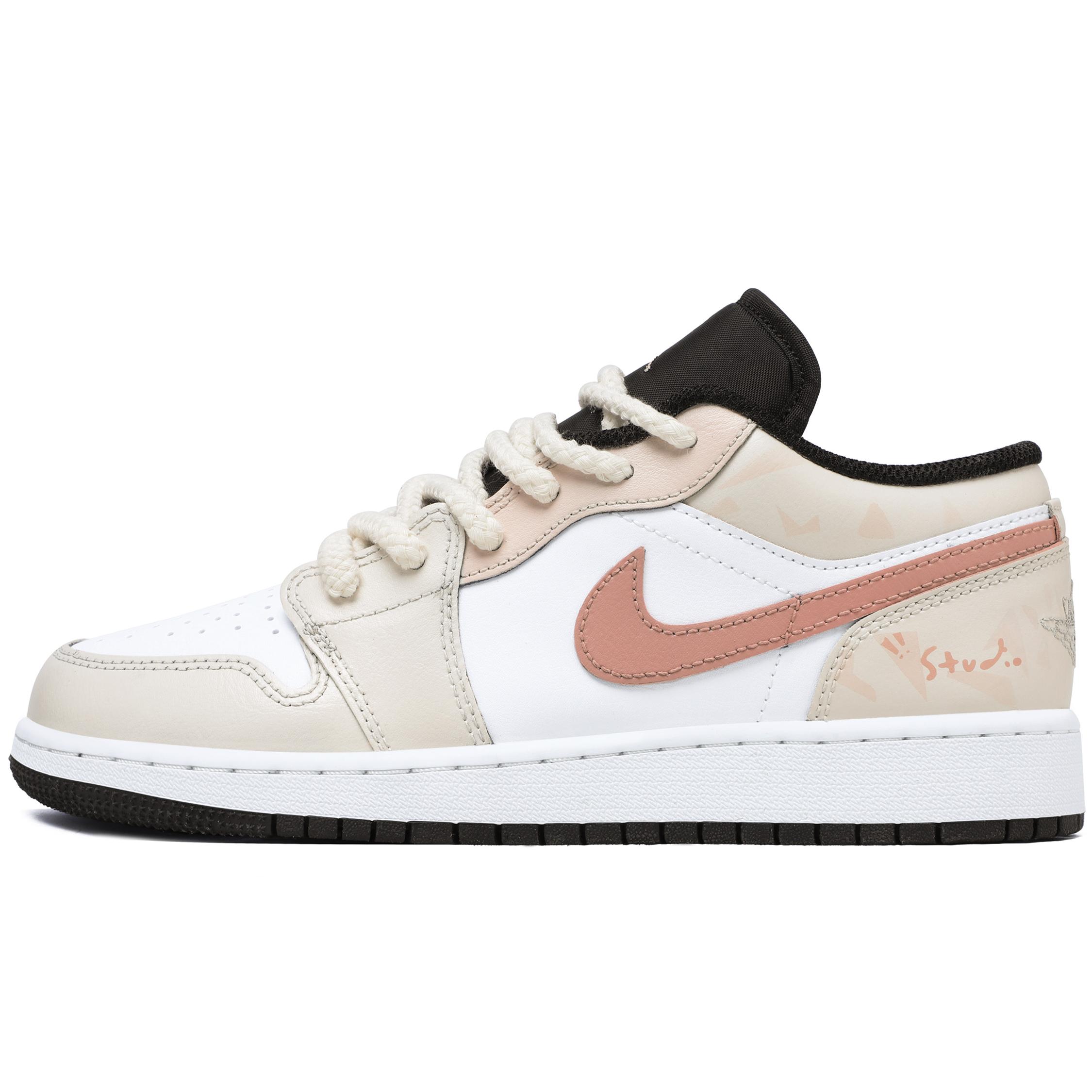 Jordan Air Jordan 1 Height Increasing Low top Vintage Basketball Shoes Women s Cream Pink 553560-153(Team97-) 38
Jordan Air Jordan 1 Height Increasing Low top Vintage Basketball Shoes Women s Cream Pink 553560-153(Team97-) 38