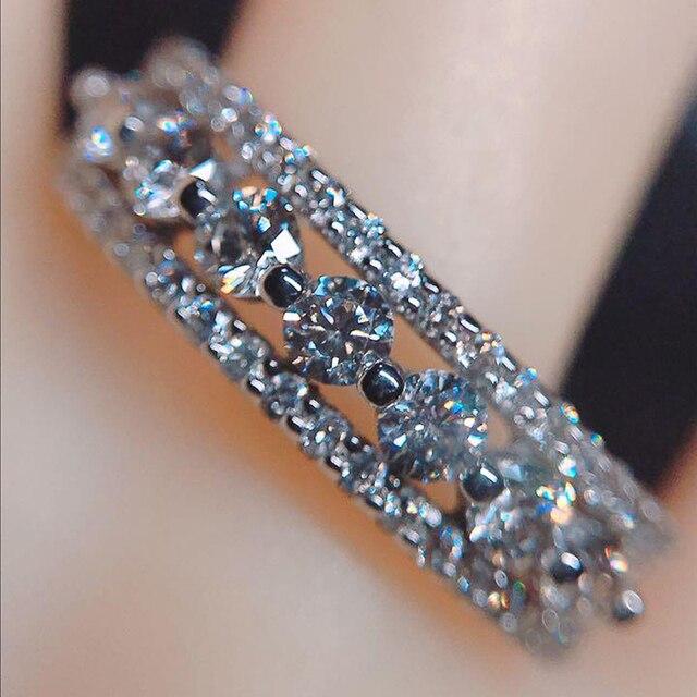 Темпераментные милые тонкие кольца для женщин с круглым цирконием, модные стильные женские кольца, повседневные носимые украшения для вечеринок 10
Темпераментные милые тонкие кольца для женщин с круглым цирконием, модные стильные женские кольца, повседневные носимые украшения для вечеринок 10