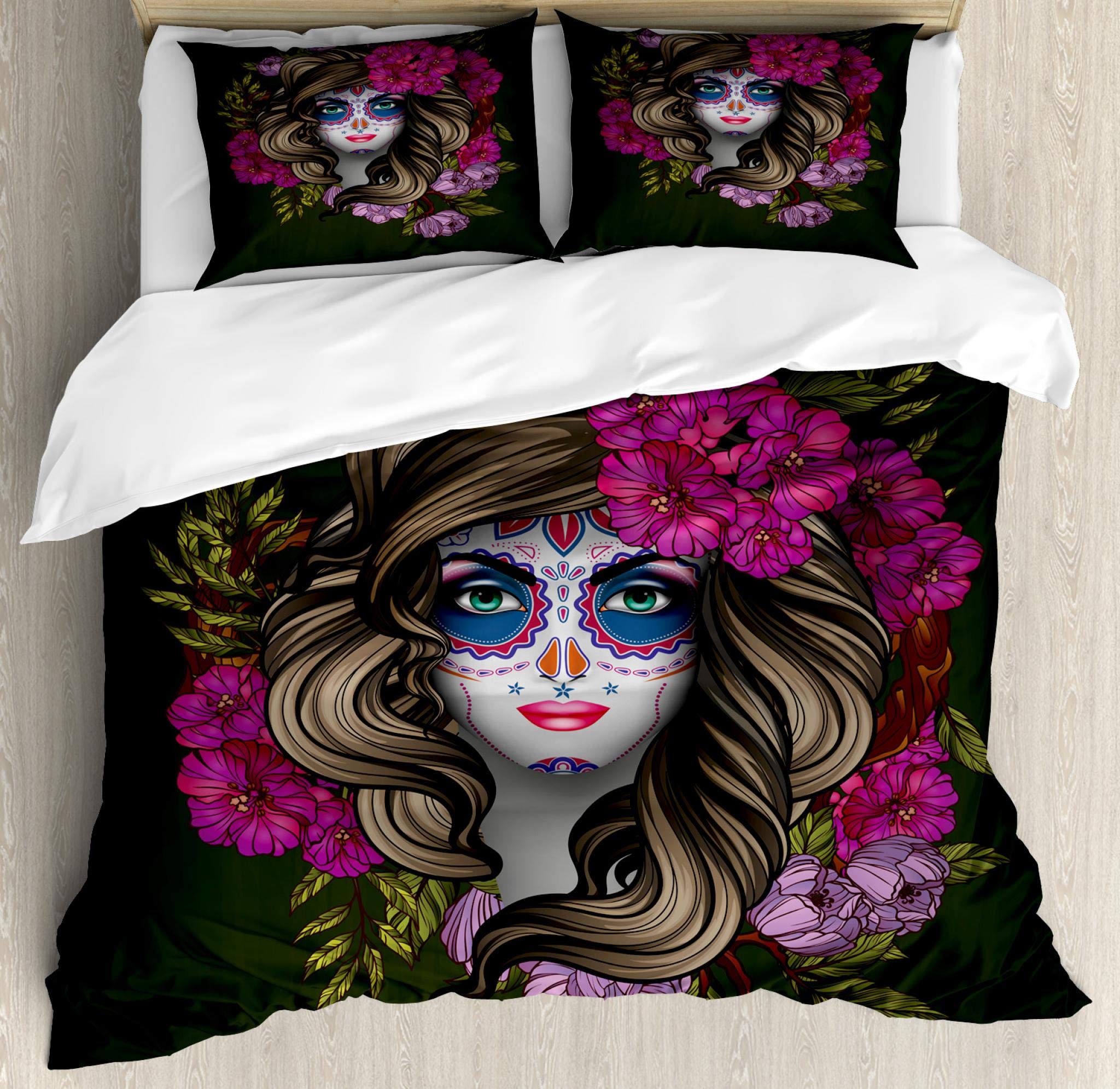 Makeup Duvet Cover Set For Women Queen Size Lightweight Down Quilt Covers Bedroom Decor 2 Pillowcases 1 Duvet Cover No Comforter EU Single(135*200cm)3pcs
Makeup Duvet Cover Set For Women Queen Size Lightweight Down Quilt Covers Bedroom Decor 2 Pillowcases 1 Duvet Cover No Comforter EU Single(135*200cm)3pcs