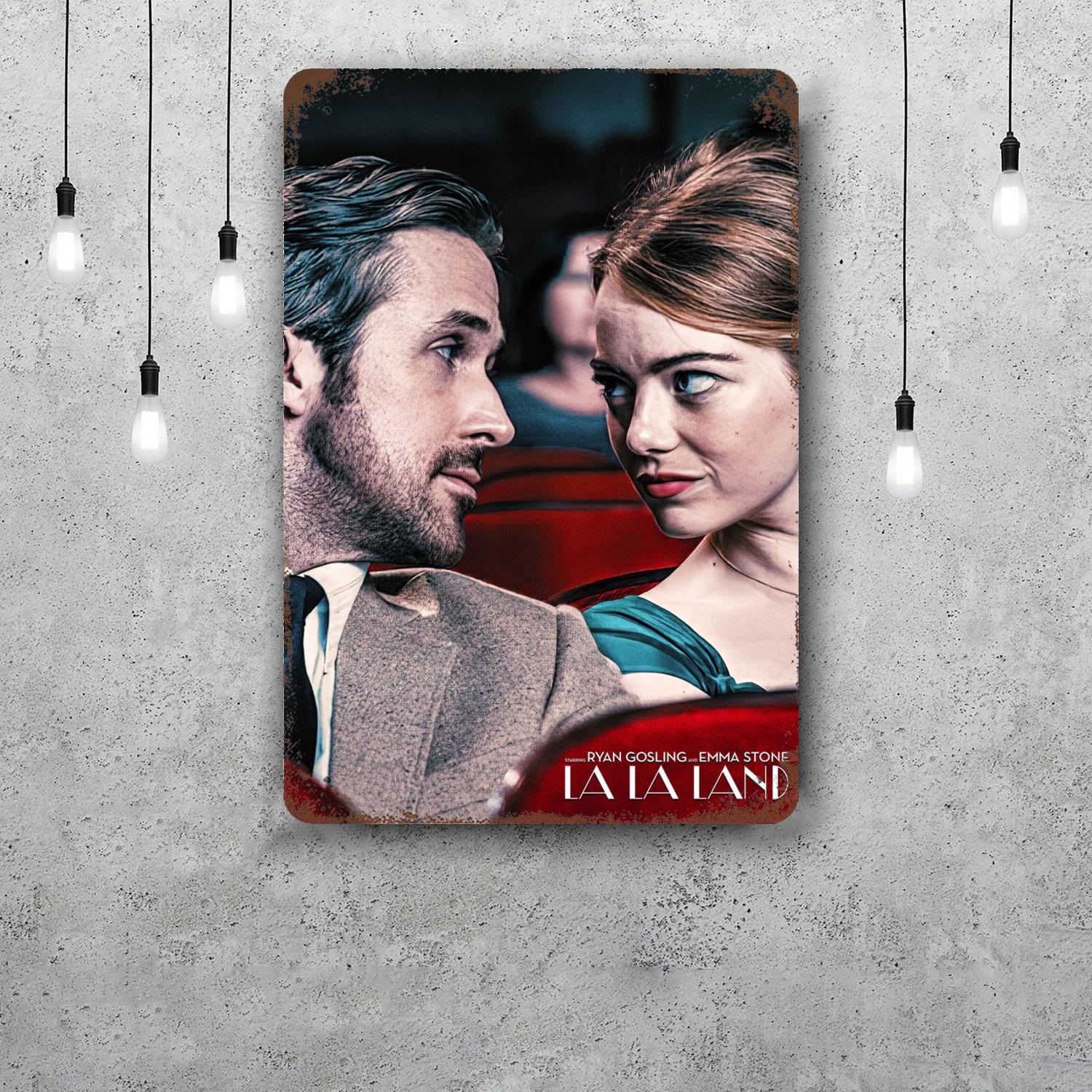 la la land Classic Poster Rusty Metal Plaque Retro Decorative Plate Bar Man Cave Garage Club Metal Sign Wall Decoration 20x30cm(7.8x11.8inch)
la la land Classic Poster Rusty Metal Plaque Retro Decorative Plate Bar Man Cave Garage Club Metal Sign Wall Decoration 20x30cm(7.8x11.8inch)