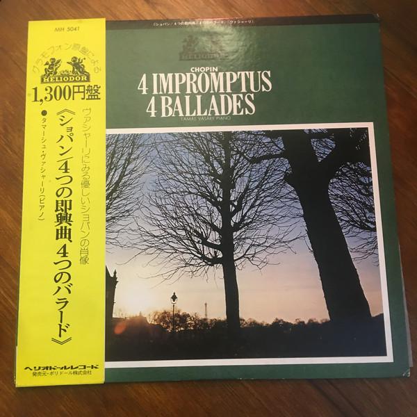 LP Record TAMAS VASARY - Frederic Chopin, 4 Impromptus / 4 B MH5041 Heliodor - Japan Classical Used
LP Record TAMAS VASARY - Frederic Chopin, 4 Impromptus / 4 B MH5041 Heliodor - Japan Classical Used