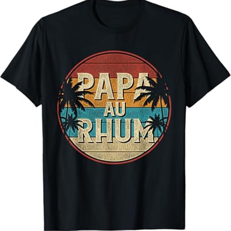 Papa au Rhum T Shirt Funny Rum Dad Gift Tropical Retro Design Black S TO 5XL різнокольоровий
Papa au Rhum T Shirt Funny Rum Dad Gift Tropical Retro Design Black S TO 5XL різнокольоровий