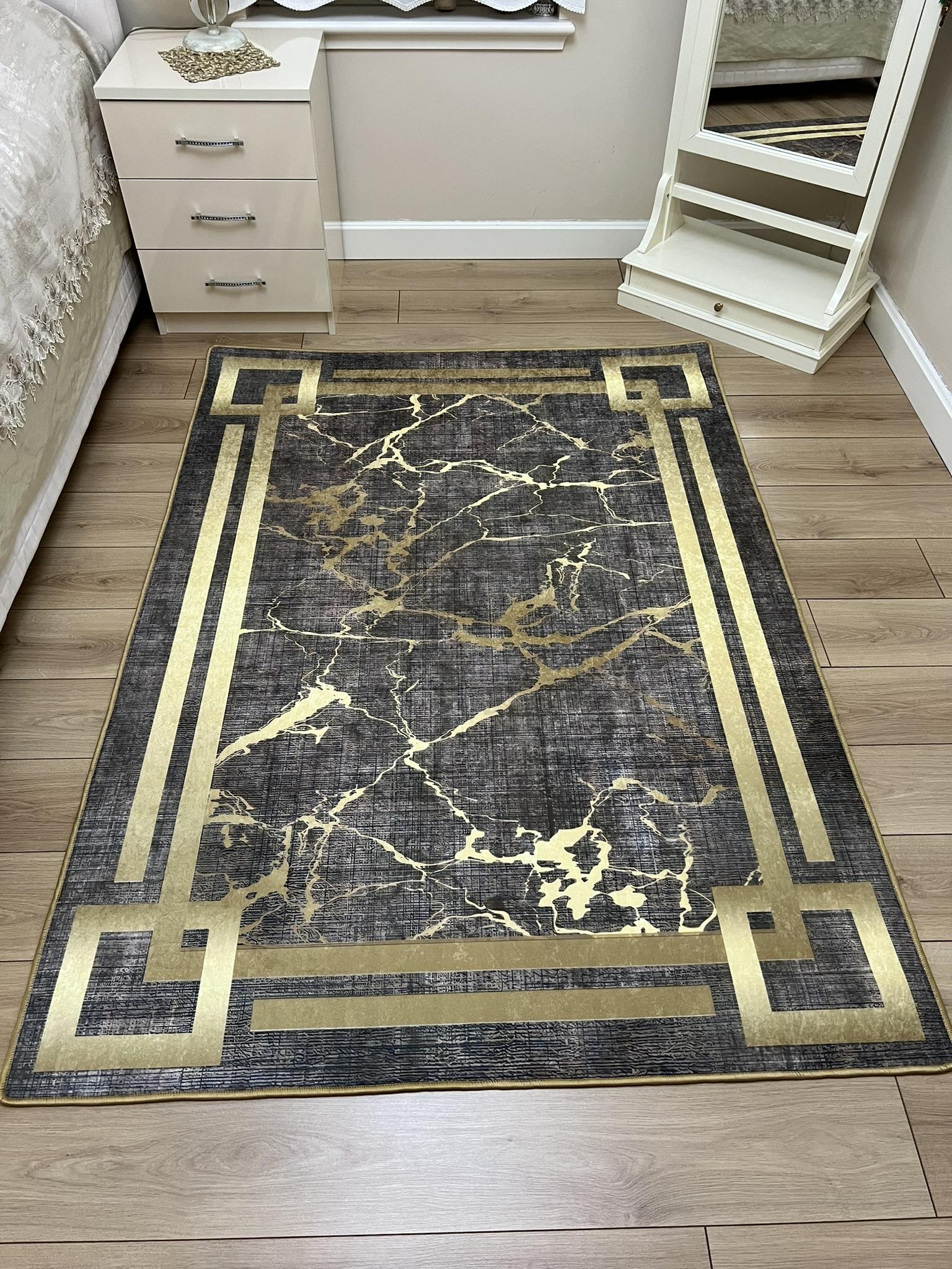 YTRHOME Home Modern RST1012 Нескользящая точечная основа с цифровой печатью нового поколения, ковер для гостиной, кухни, прихожей и напольный коврик 50 x 80 серый/чёрный
YTRHOME Home Modern RST1012 Нескользящая точечная основа с цифровой печатью нового поколения, ковер для гостиной, кухни, прихожей и напольный коврик 50 x 80 серый/чёрный