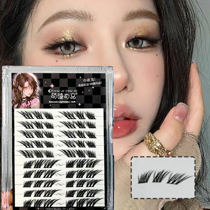 Fox False Eyelashes Extension Single Cluster Thick Lazy Eye Tail Lengthening Lashes Makeup Natural Curling Eyelash Extension
Fox False Eyelashes Extension Single Cluster Thick Lazy Eye Tail Lengthening Lashes Makeup Natural Curling Eyelash Extension