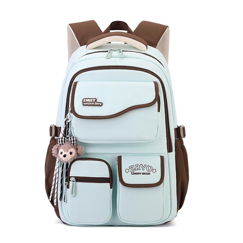 Cute Primary Student Grades 3-6 Schoolbags Breathable Portable Junior High School Student Backpack Widened Shoulder Straps Burden Reduce Girl Book Bag зелёный
Cute Primary Student Grades 3-6 Schoolbags Breathable Portable Junior High School Student Backpack Widened Shoulder Straps Burden Reduce Girl Book Bag зелёный