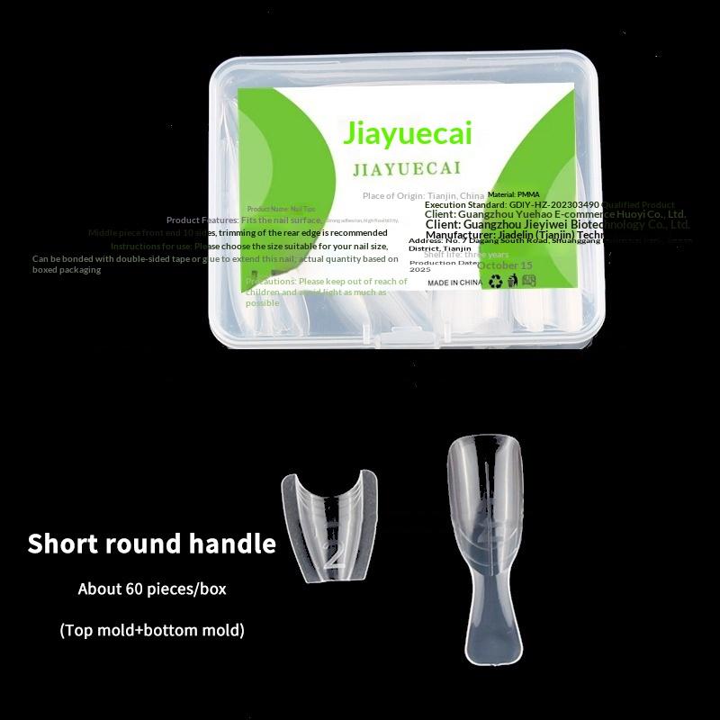 Sandwich Nail Forms 60pcs Oval Extension Dual Form no Paper Forms Needed for Easy Nail Extensions Top Mold Bottom Mold зелений
Sandwich Nail Forms 60pcs Oval Extension Dual Form no Paper Forms Needed for Easy Nail Extensions Top Mold Bottom Mold зелений