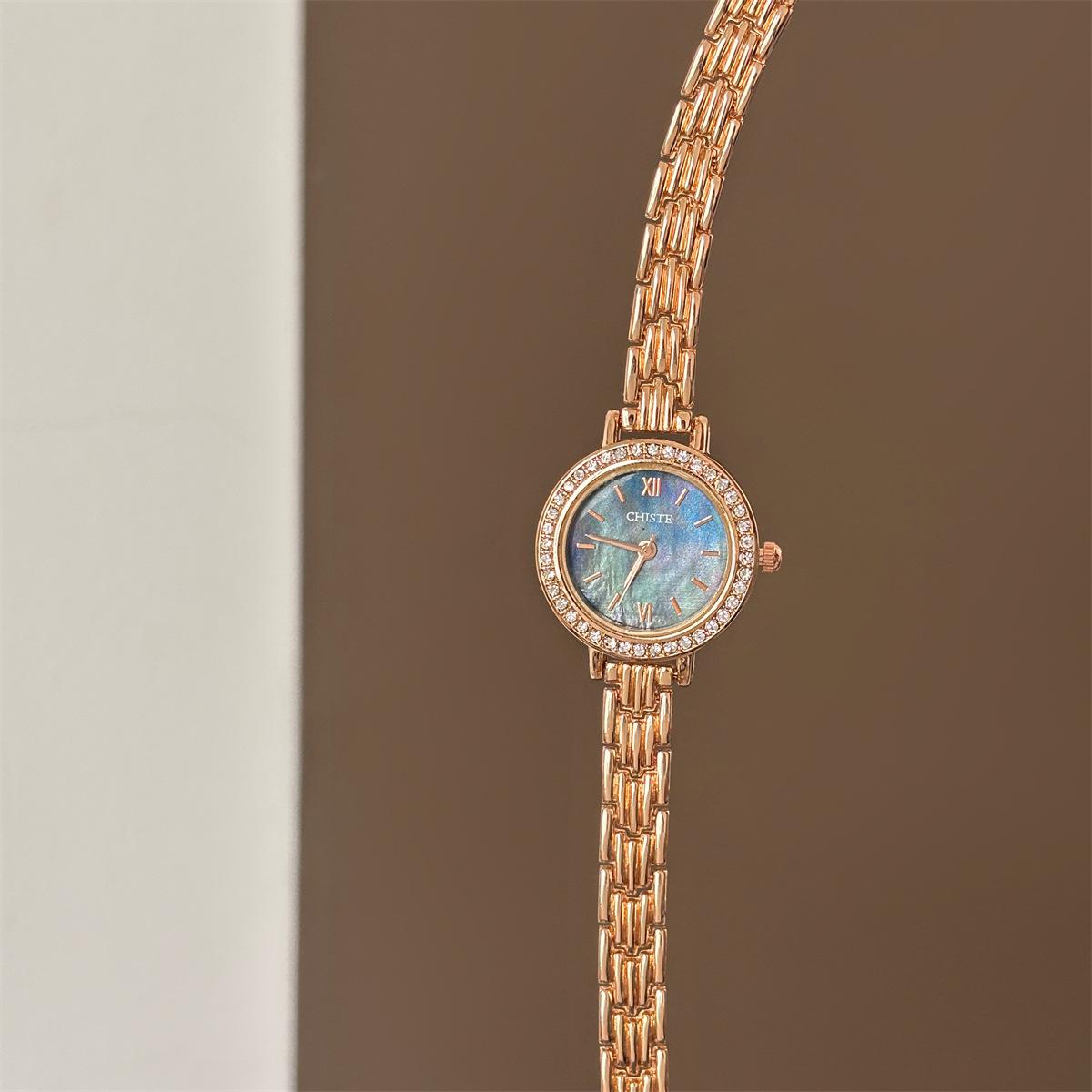 Chiste Bracelet Watch With Diamonds Watch Women S High-End Sense Exquisite Simple Fritillary Small Dial
Chiste Bracelet Watch With Diamonds Watch Women S High-End Sense Exquisite Simple Fritillary Small Dial