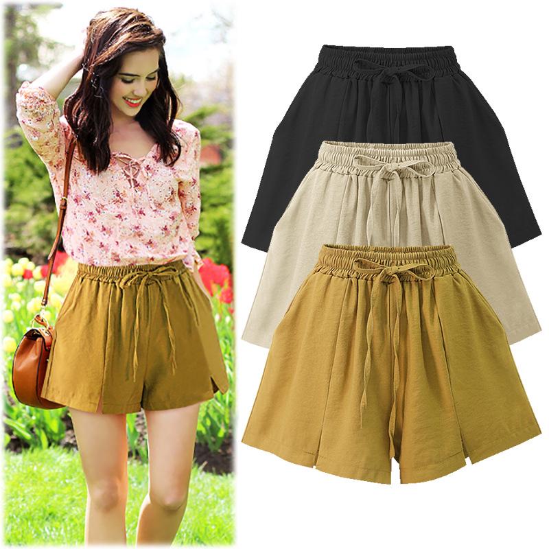 Large Size Shorts for Women, Summer Plus Fat New Thin Korean Style Chiffon Split Wide-leg Pants Loose and Slim Elastic Waist Pants M
Large Size Shorts for Women, Summer Plus Fat New Thin Korean Style Chiffon Split Wide-leg Pants Loose and Slim Elastic Waist Pants M