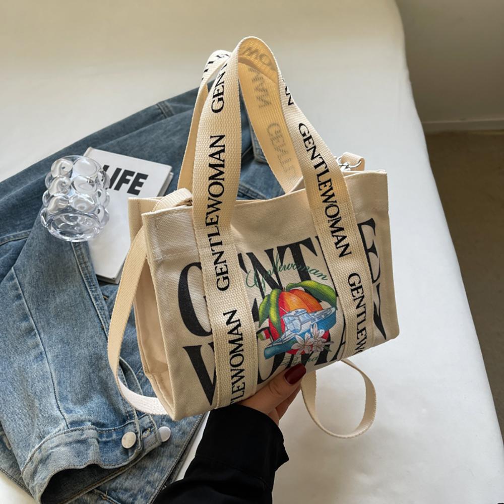 Casual canvas bag, colorful hand-held shoulder crossbody bag, letter printed tote bag, adjustable shoulder strap tote bag.zwq
Casual canvas bag, colorful hand-held shoulder crossbody bag, letter printed tote bag, adjustable shoulder strap tote bag.zwq
