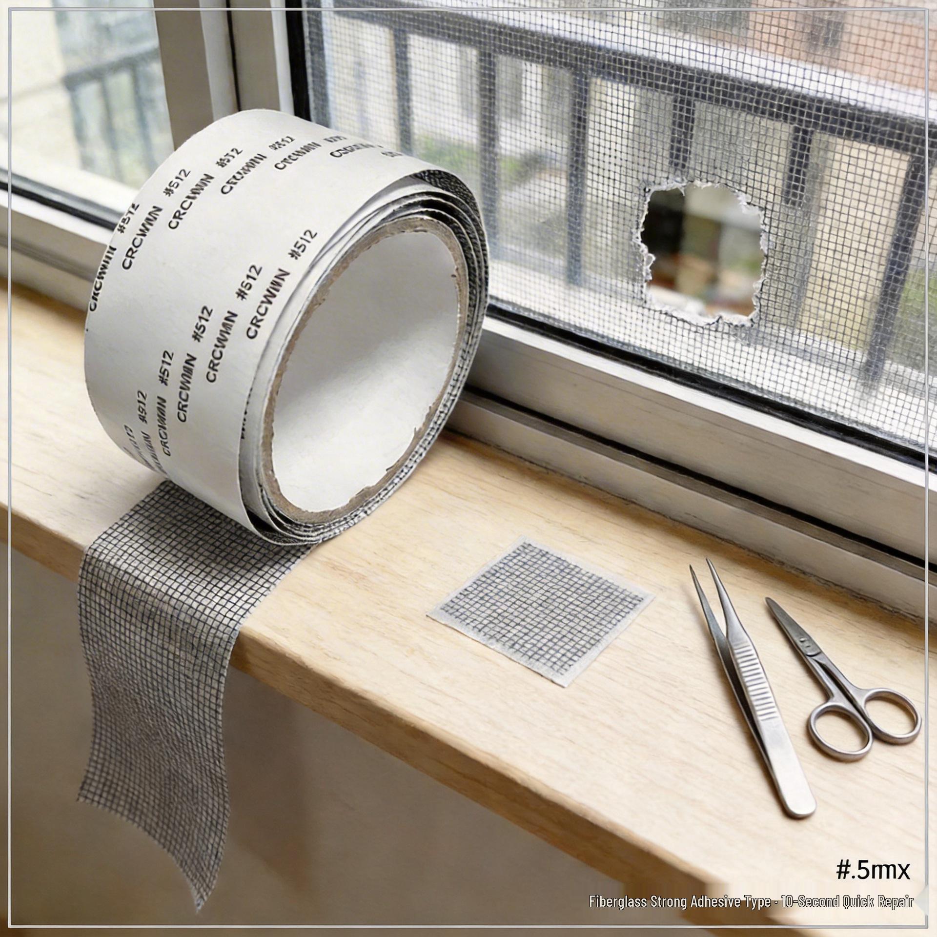 Self-Adhesive Velcro Mosquito Screen Repair Patch for Windows 4th Gen Strong Adhesive Gray 1 Roll
Self-Adhesive Velcro Mosquito Screen Repair Patch for Windows 4th Gen Strong Adhesive Gray 1 Roll