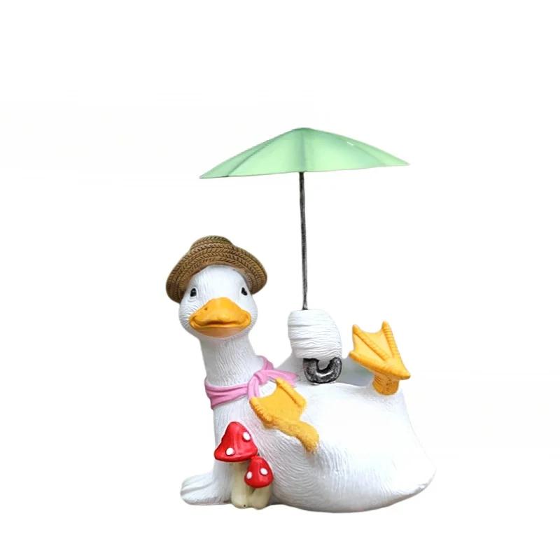 Cute Duck Resin Stand Garden Home Office Decorative Holder As birthday festival 13.5x11x18.5cm
Cute Duck Resin Stand Garden Home Office Decorative Holder As birthday festival 13.5x11x18.5cm
