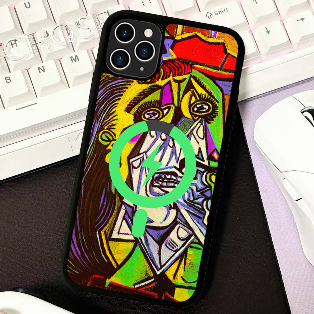 Picasso Abstract Art Painting For Magsafe Case For IPhone 17 16 Pro Max 15 14 Plus 13 12 11 Wireless Charging Phone Cover iPhone 15pro max
Picasso Abstract Art Painting For Magsafe Case For IPhone 17 16 Pro Max 15 14 Plus 13 12 11 Wireless Charging Phone Cover iPhone 15pro max