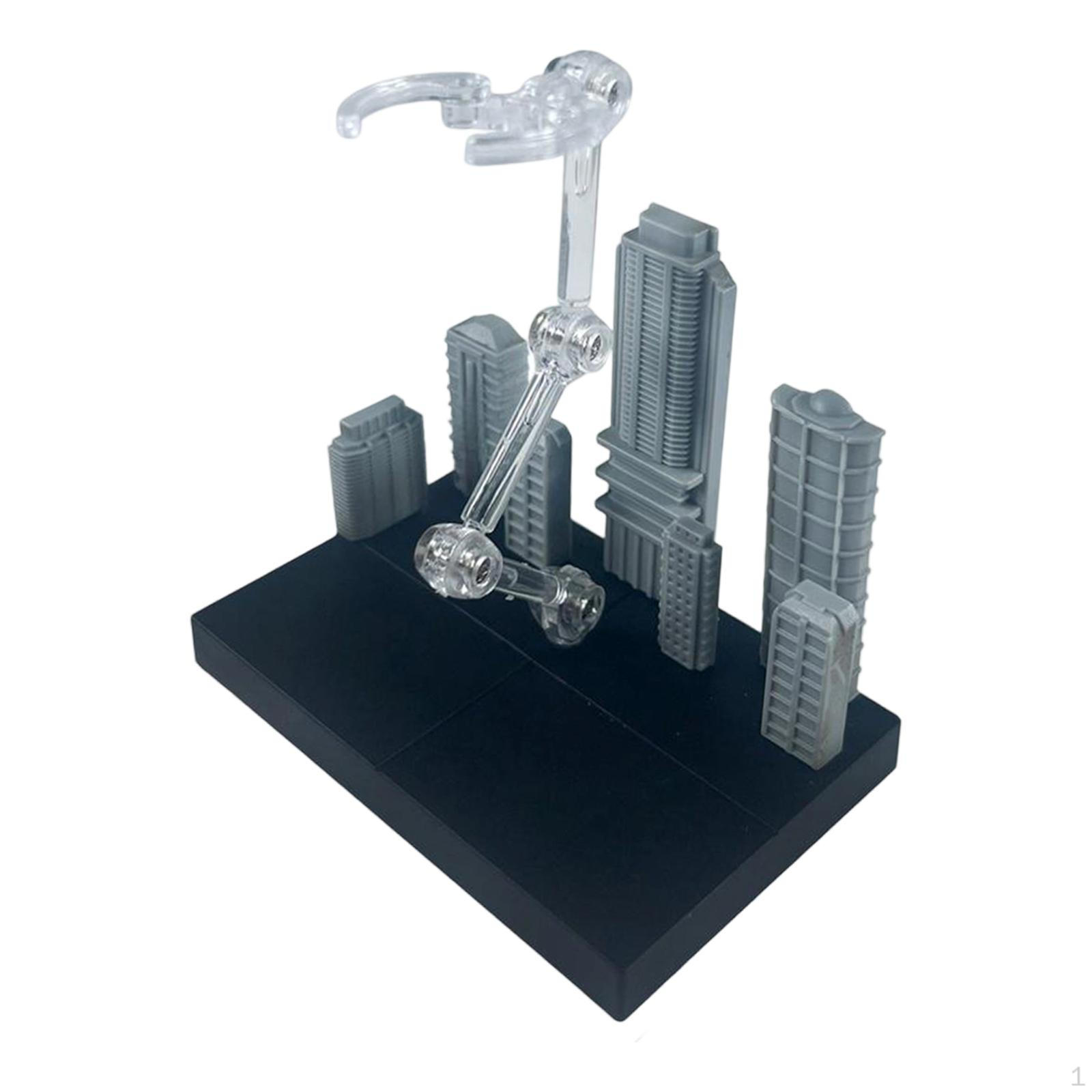 Action Figures Display Stand Lightweight Versatile with City Background for Hg RG BB Collection Black 10x6.5x8cm
Action Figures Display Stand Lightweight Versatile with City Background for Hg RG BB Collection Black 10x6.5x8cm