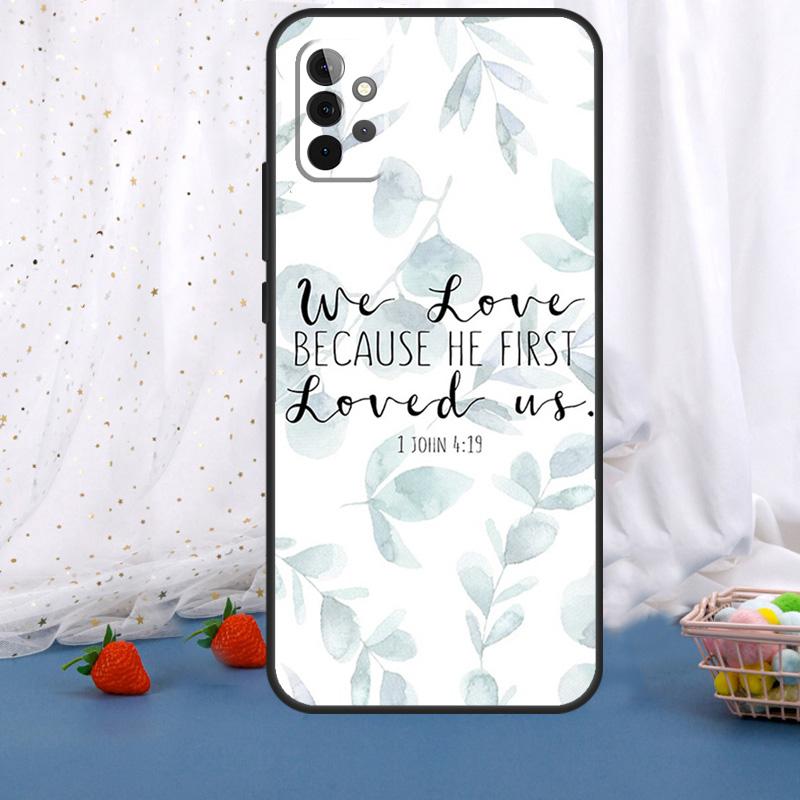 Bible Verse Christian Quote For Samsung Galaxy A36 A26 A16 A05 A06 A54 A34 A14 A22 A32 A52 A55 A35 A15 A53 A13 A56 Case Samsung A52S 5G
Bible Verse Christian Quote For Samsung Galaxy A36 A26 A16 A05 A06 A54 A34 A14 A22 A32 A52 A55 A35 A15 A53 A13 A56 Case Samsung A52S 5G