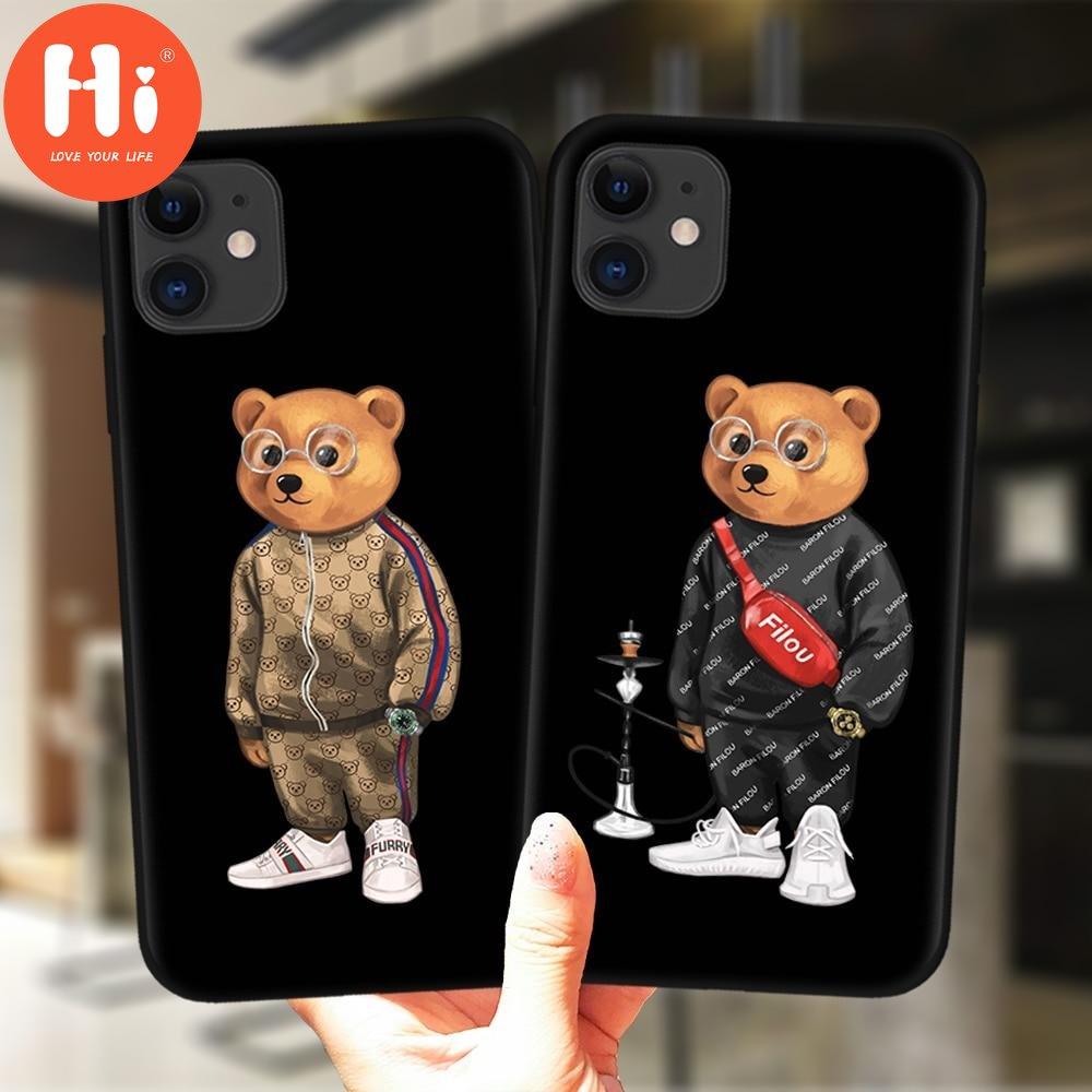Привет Симпатичный Медведь Мода Бренд Защитный Чехол для iPhone 11 12 13 Pro XS Max XR X 6 6S 7 8 Plus 5S SE 2020 12Mini Мягкая силиконовая крышка
Привет Симпатичный Медведь Мода Бренд Защитный Чехол для iPhone 11 12 13 Pro XS Max XR X 6 6S 7 8 Plus 5S SE 2020 12Mini Мягкая силиконовая крышка