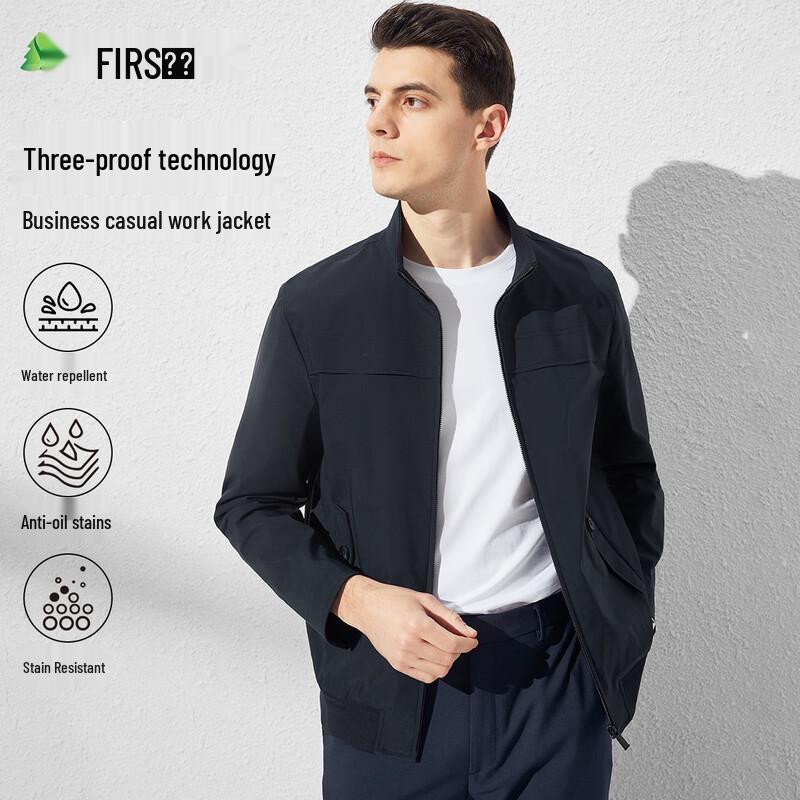 Shanshan Men s Business Casual Stand Collar Jacket 2XL
Shanshan Men s Business Casual Stand Collar Jacket 2XL