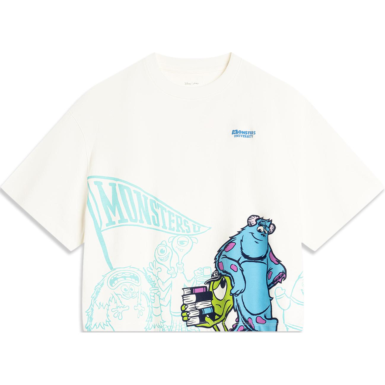 Li Ning X Disney Monsters University Серія Колаборації з Disney Футболка Жіноча Повсякденна Дихаюча з Коротким Рукавом з Літерним Принтом Молочно-Біла AHSU490-1 L
Li Ning X Disney Monsters University Серія Колаборації з Disney Футболка Жіноча Повсякденна Дихаюча з Коротким Рукавом з Літерним Принтом Молочно-Біла AHSU490-1 L