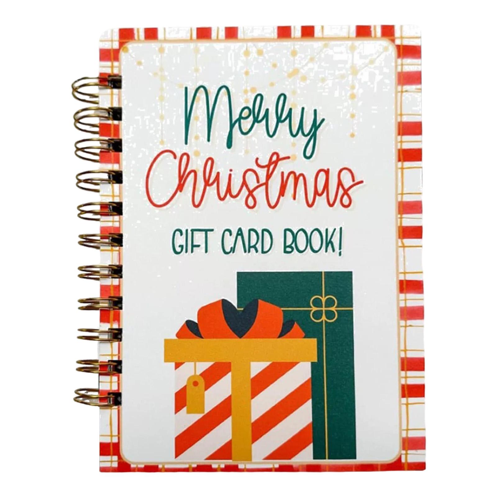 Christmas 5.7x8.2in Gift Cards Books Holder Card Album Keeper Gift Card Holder for Family Friends Students Xmas Gifts
Christmas 5.7x8.2in Gift Cards Books Holder Card Album Keeper Gift Card Holder for Family Friends Students Xmas Gifts