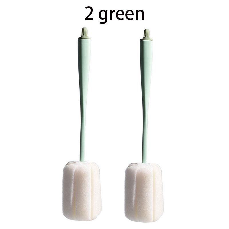 2pcs Long Handle Brush For Glass Cup And Milk Bottle Cleaning High Elastic Sponge Brushs Kitchen Washing Tools Accessories 26cm L 26.3cm
2pcs Long Handle Brush For Glass Cup And Milk Bottle Cleaning High Elastic Sponge Brushs Kitchen Washing Tools Accessories 26cm L 26.3cm