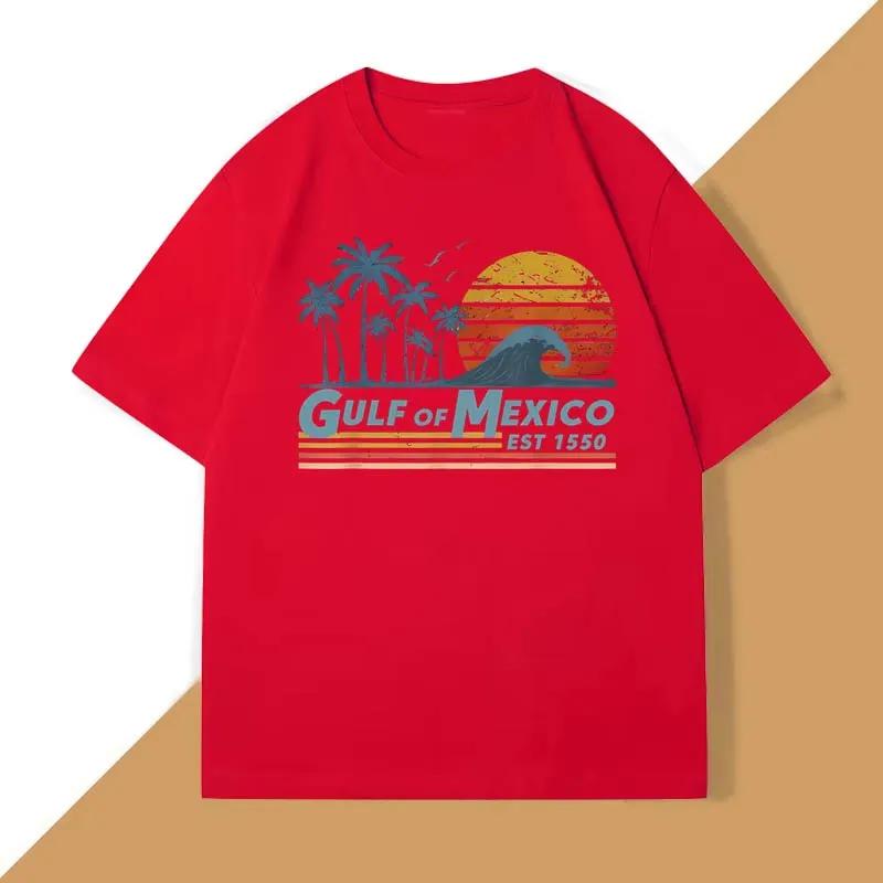 Gulf of Mexico T-shirt Men Women Gulf Coast Mississippi Florida Beach T Shirt Summer Cotton Unisex Graphic T Shirts Mens Clothes 4XL
Gulf of Mexico T-shirt Men Women Gulf Coast Mississippi Florida Beach T Shirt Summer Cotton Unisex Graphic T Shirts Mens Clothes 4XL