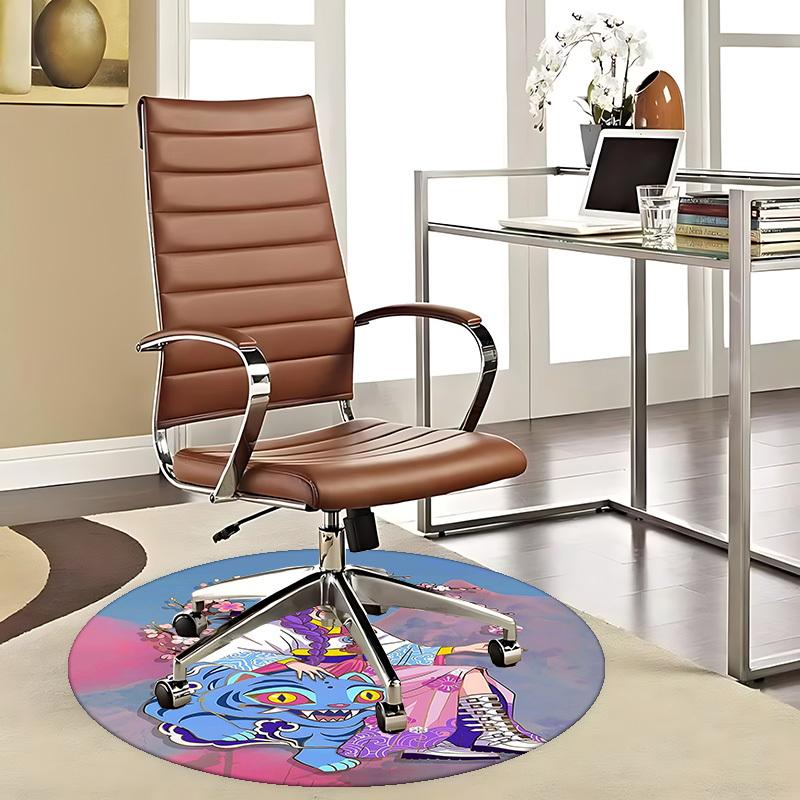 1pc Anime Cartoon Design Round Carpet - Festival Gift for Office Chair Mat, Non-Slip Rug Suitable for Home Decor, Living Room, Bedroom, Game Room, Dor 80cm by 80cm
1pc Anime Cartoon Design Round Carpet - Festival Gift for Office Chair Mat, Non-Slip Rug Suitable for Home Decor, Living Room, Bedroom, Game Room, Dor 80cm by 80cm