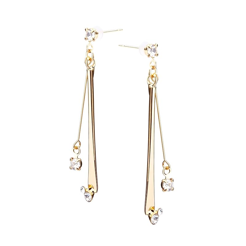 LOKUMI earrings made in Japan 18k gold K18 post K18 Compatible with metal allergies metal bar swing stud ladies simple Popularity metallic Larger
LOKUMI earrings made in Japan 18k gold K18 post K18 Compatible with metal allergies metal bar swing stud ladies simple Popularity metallic Larger