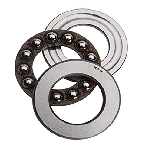NTN Bearing 51109 Thrust Ball Bearing, Extra Light Series, Single Direction, Flat Seat, Steel Cage, 45 mm Bore ID, 65 mm OD, 14 mm Width, Open
NTN Bearing 51109 Thrust Ball Bearing, Extra Light Series, Single Direction, Flat Seat, Steel Cage, 45 mm Bore ID, 65 mm OD, 14 mm Width, Open